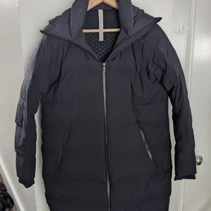Lululemon down puffer coat, size 8